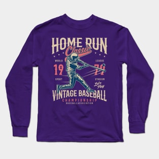 Baseball Home Run Long Sleeve T-Shirt